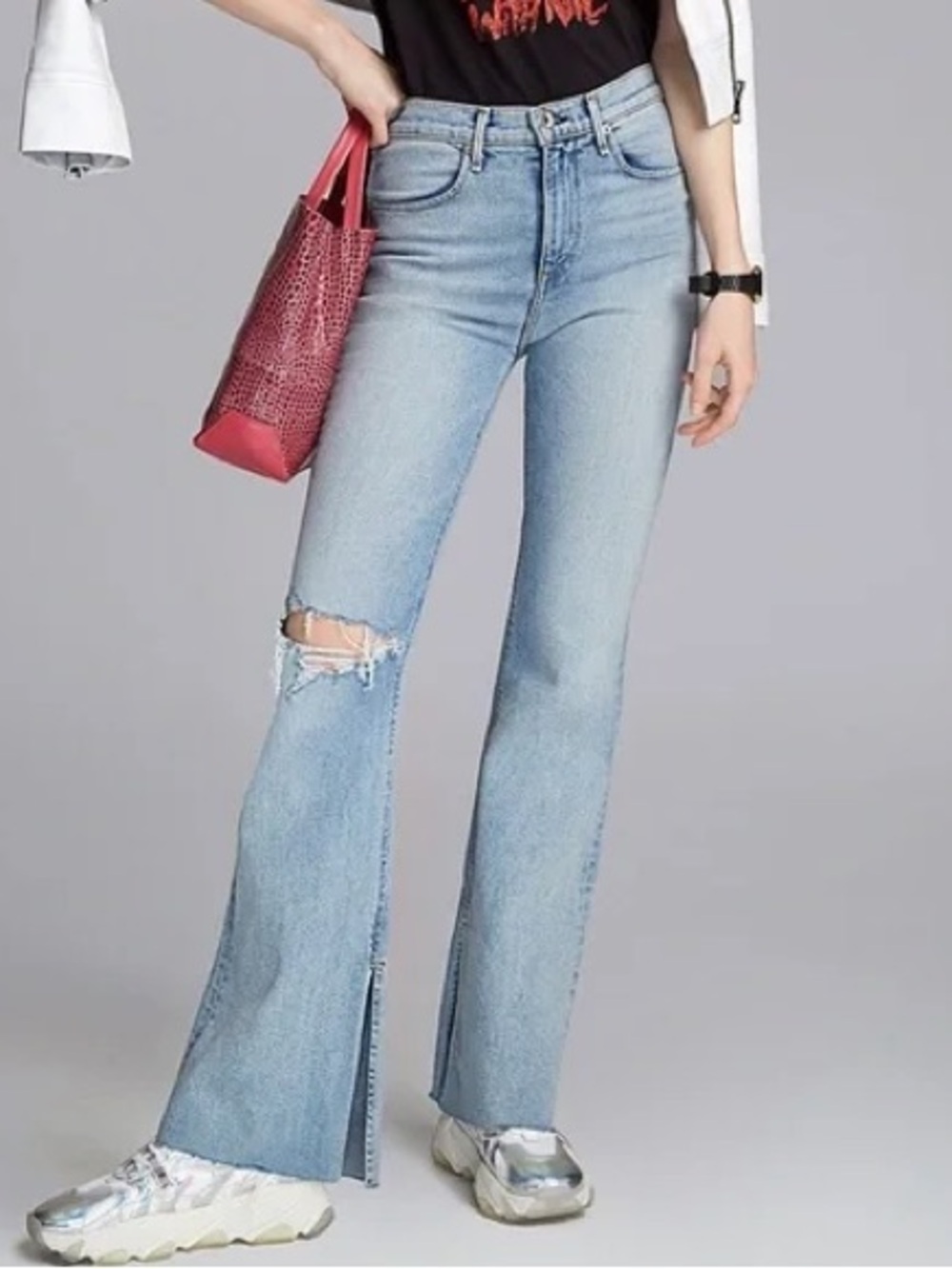Rag & Bone Nina High-Rise Flare Jeans